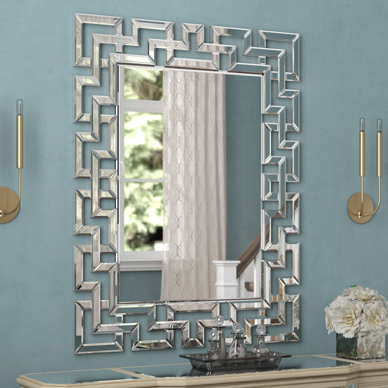 Willa Arlo Interiors Glam Rectangular Accent Wall Mirror & Reviews